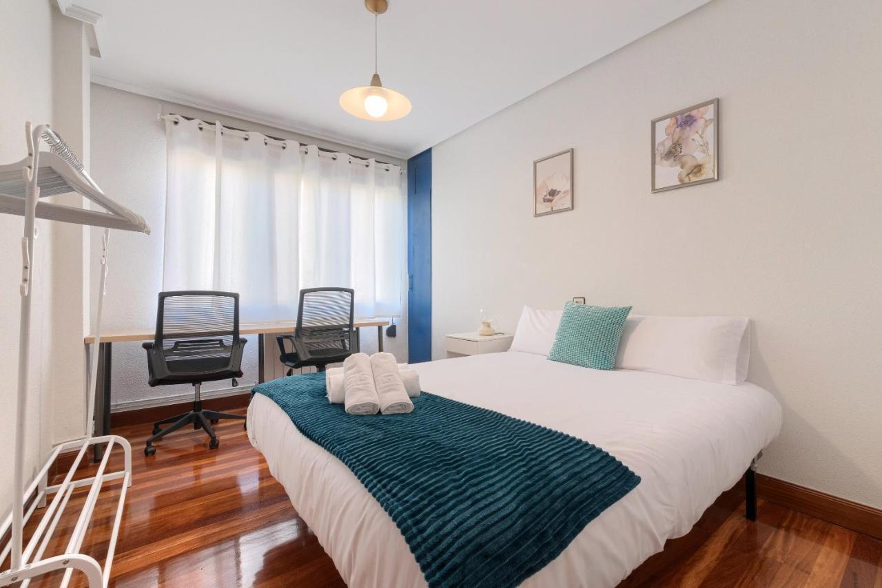 Apartamento Vivienda Turistica Junto Al Ayuntamiento Bilbao Exterior foto